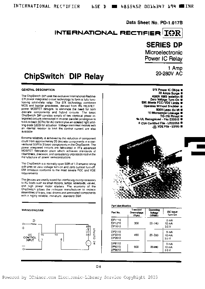 DP6110_416659.PDF Datasheet