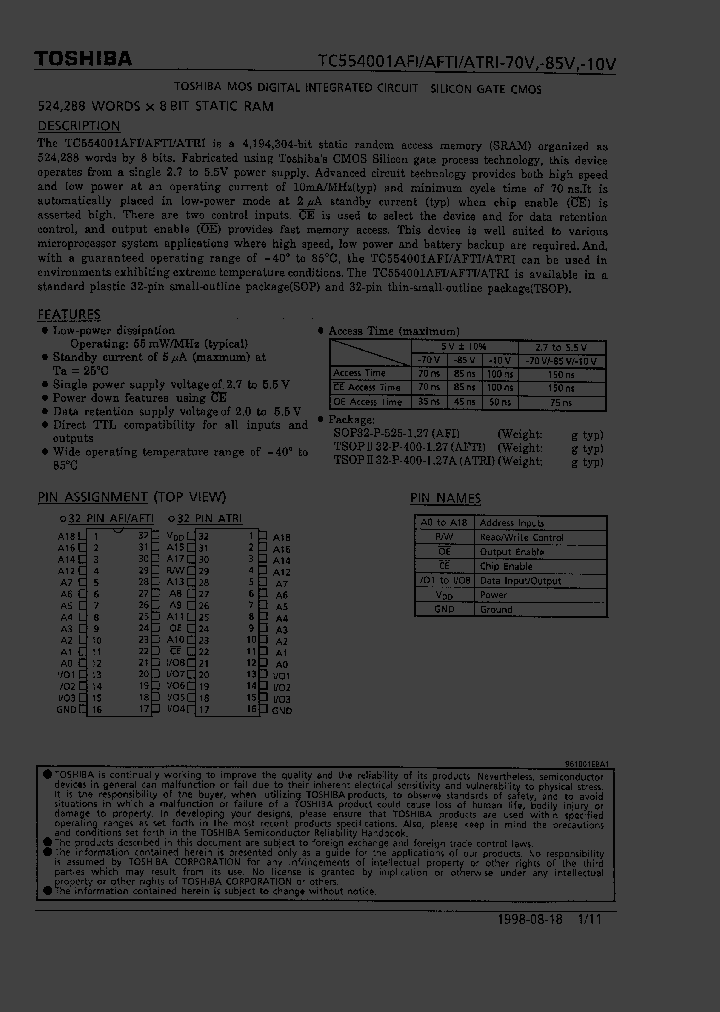 TC554001ATRI-70V_425993.PDF Datasheet