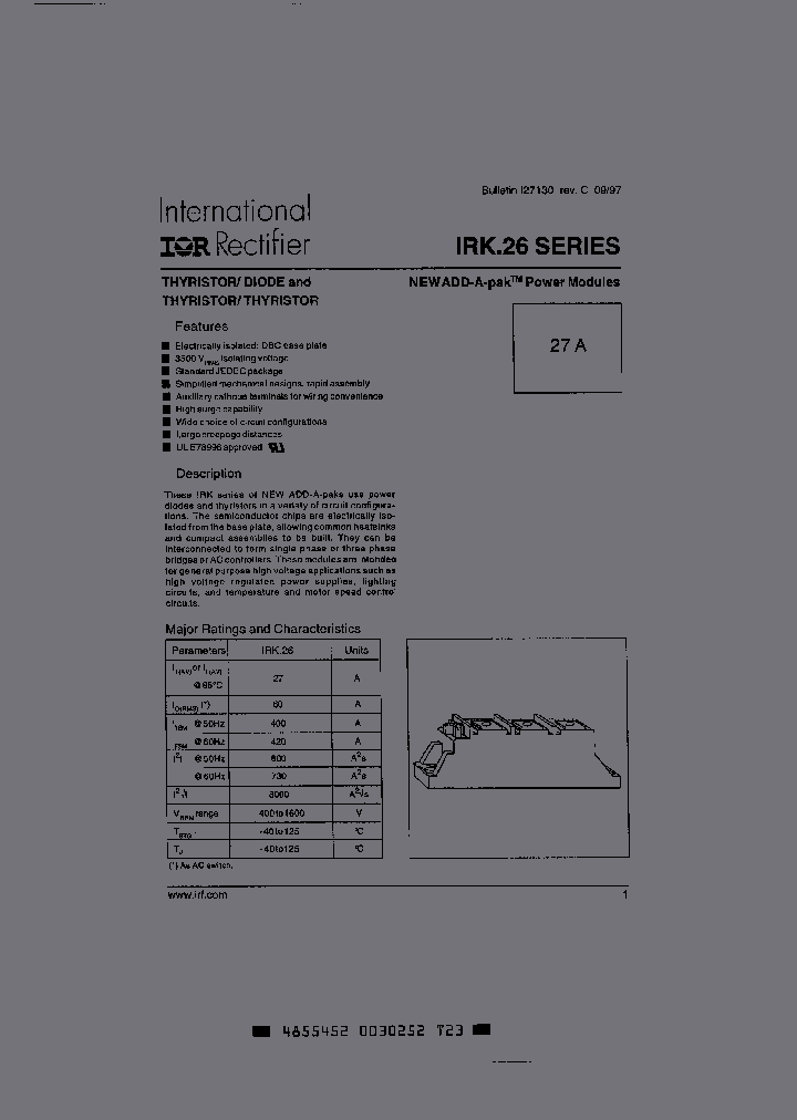 IRKH27-04_427243.PDF Datasheet