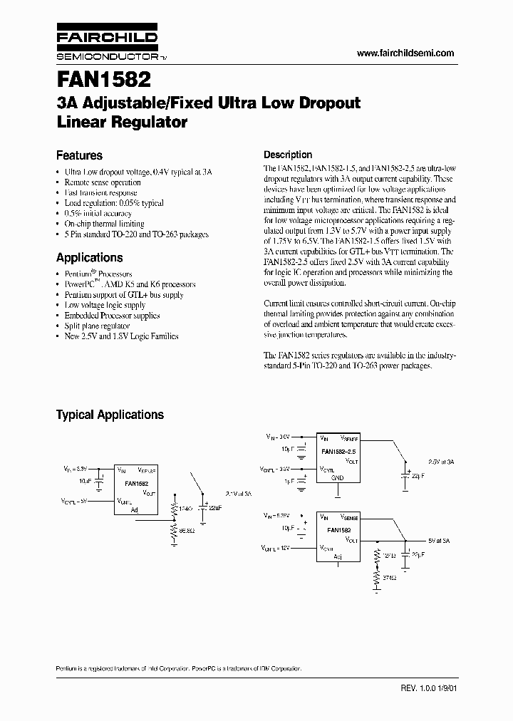 FAN1582T-25_429625.PDF Datasheet