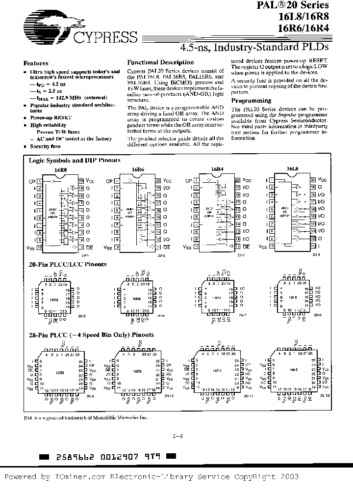 PAL16L8-10DMB_429587.PDF Datasheet
