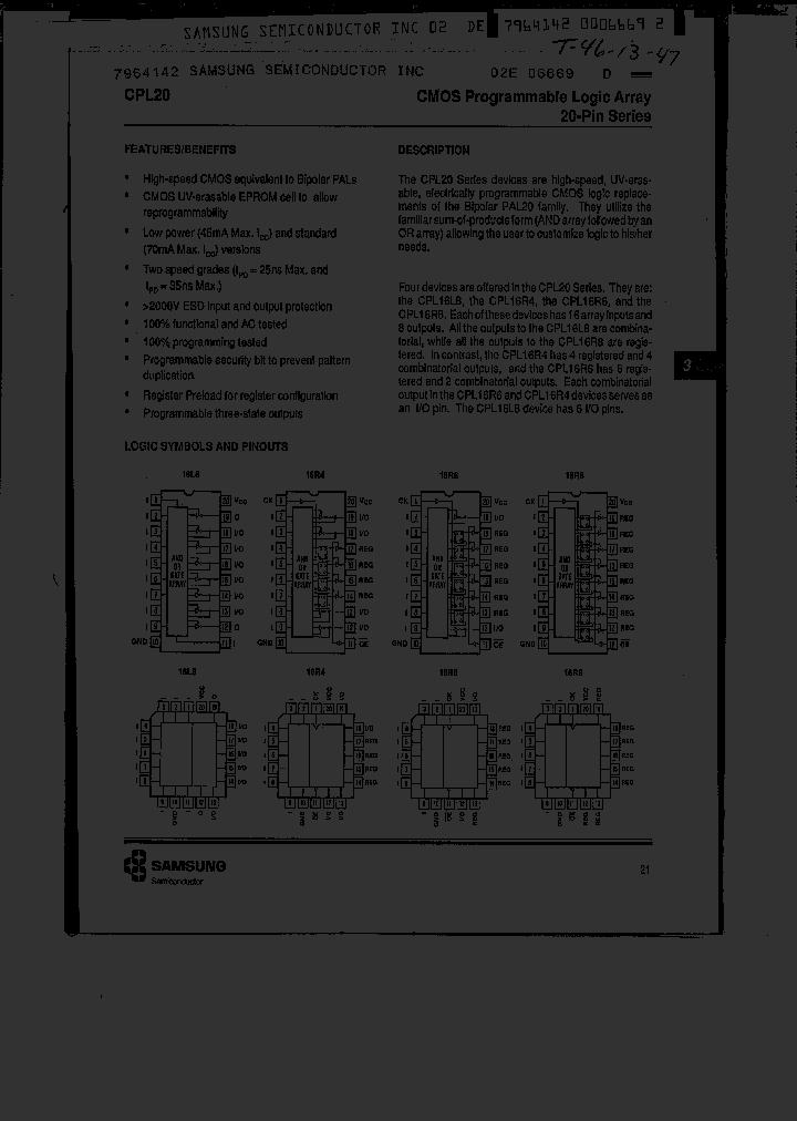CPL16L8-25PLC_429723.PDF Datasheet