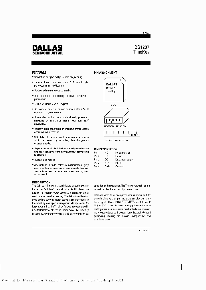 DS1207-G01_430601.PDF Datasheet