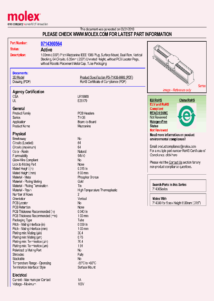 71436-0564_777877.PDF Datasheet