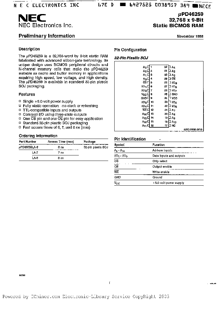 UPD46259LA-7_441479.PDF Datasheet