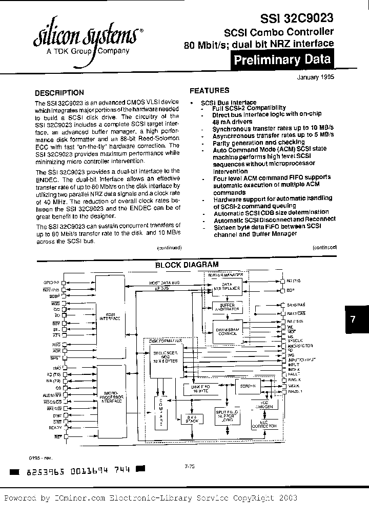 SSI32C9023-CGT_445551.PDF Datasheet
