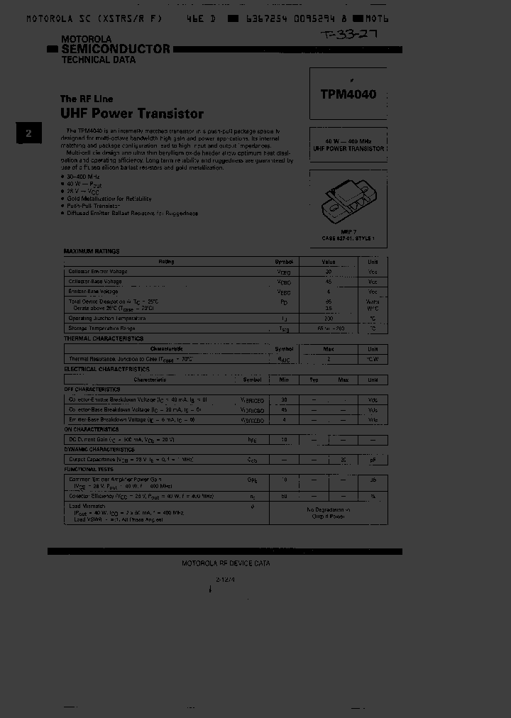 TPM4040_446609.PDF Datasheet