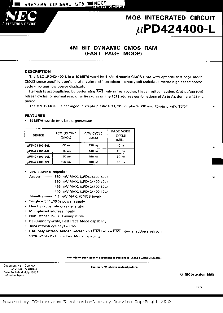 UPD424400LB-70L_446856.PDF Datasheet