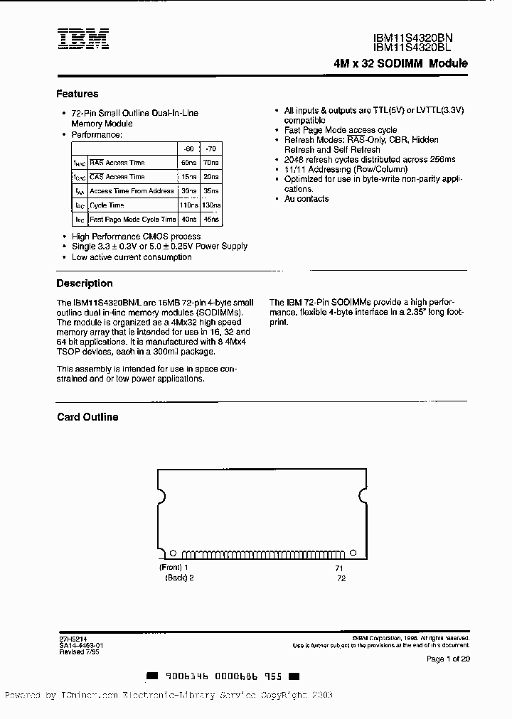 IBM11S4320BLB-70_446864.PDF Datasheet