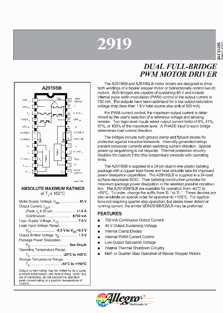 A2919SLB-T_447726.PDF Datasheet