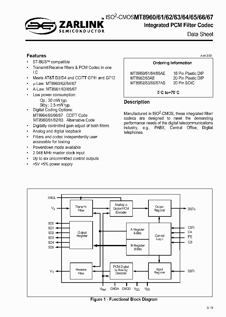 MT8964_426419.PDF Datasheet