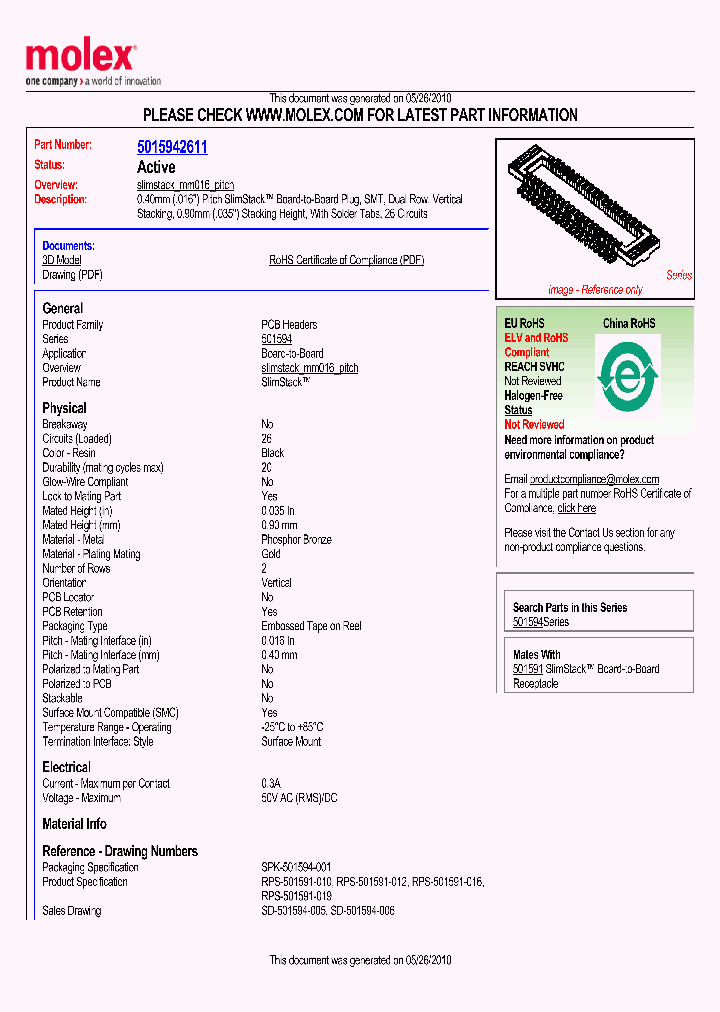 501594-2611_786212.PDF Datasheet