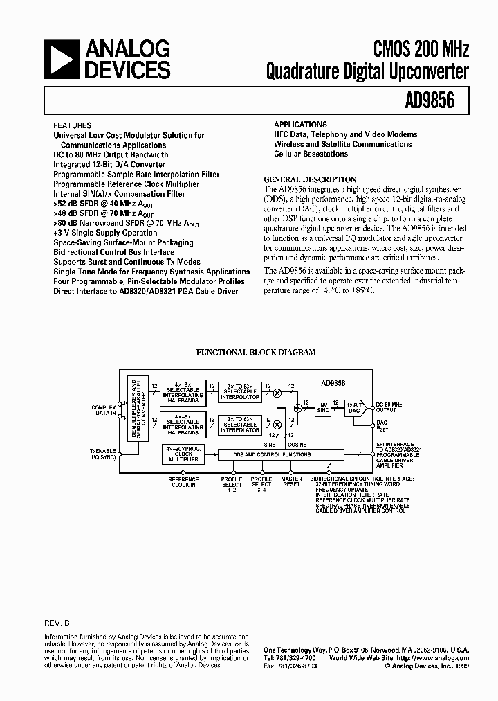 AD9856PCB_452499.PDF Datasheet