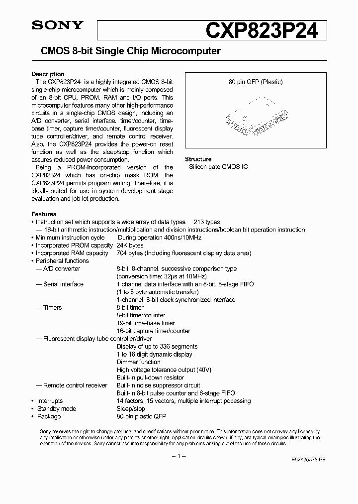 CXP823P24Q-2_452850.PDF Datasheet