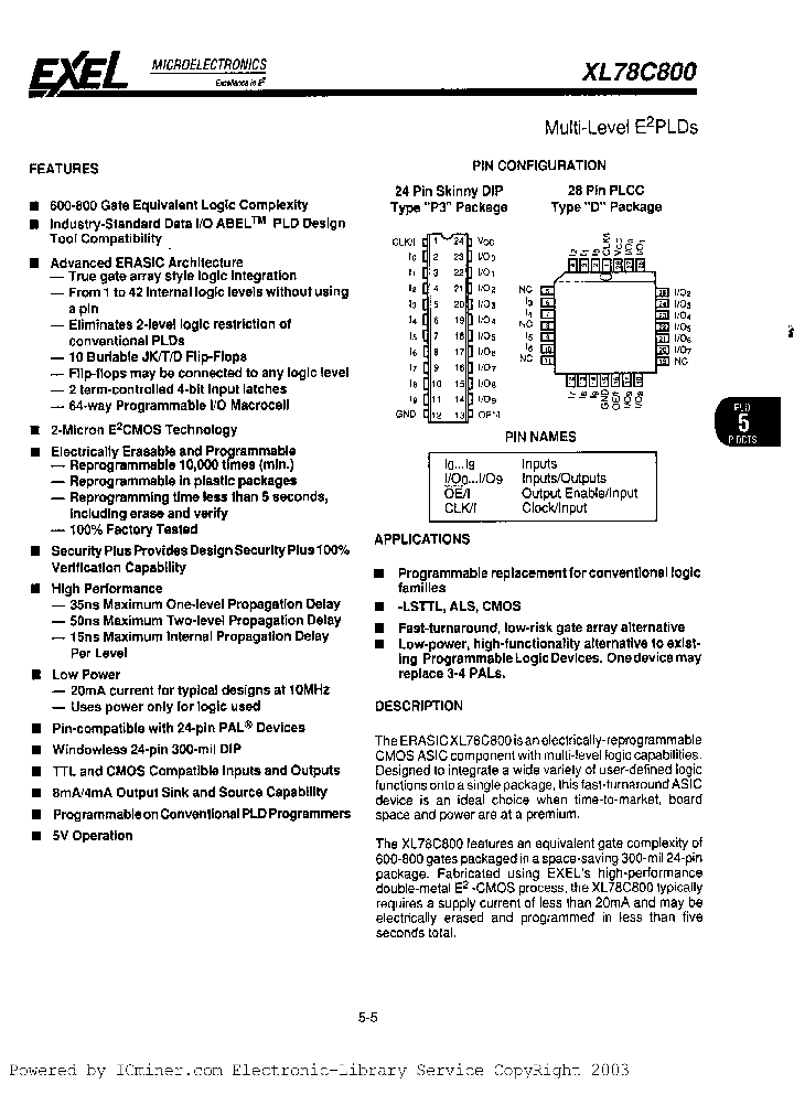 XLE46HC64LC-55_454647.PDF Datasheet