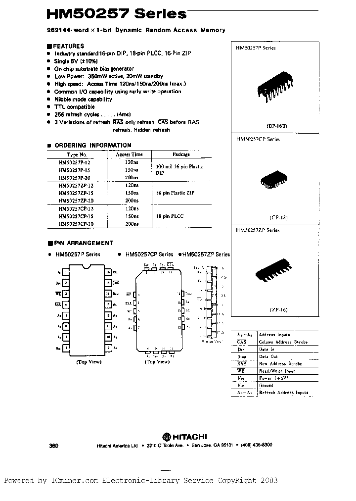 HM50257CP-15_456503.PDF Datasheet