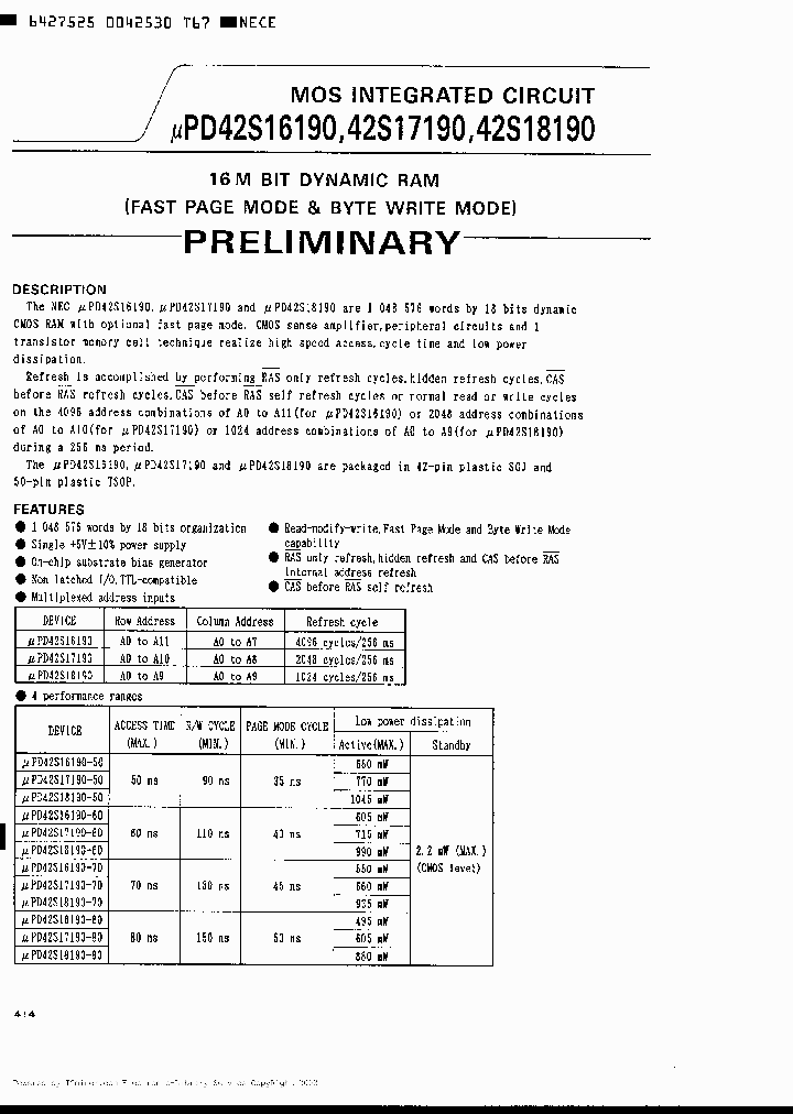 UPD42S16190G5-60-7JF_456089.PDF Datasheet