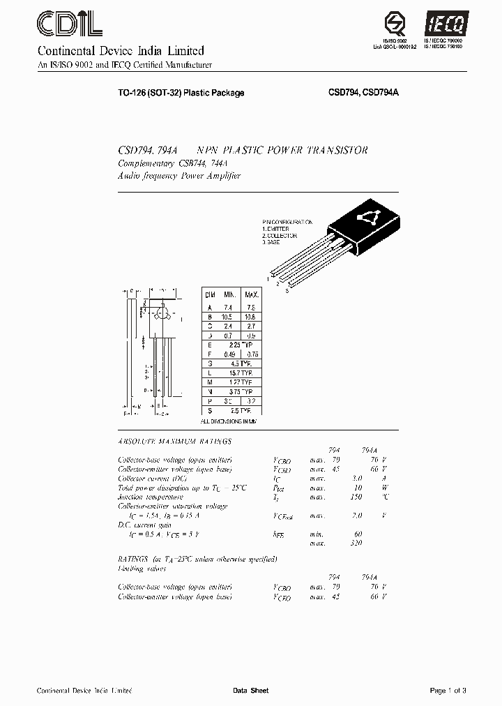 CSD794O_456866.PDF Datasheet