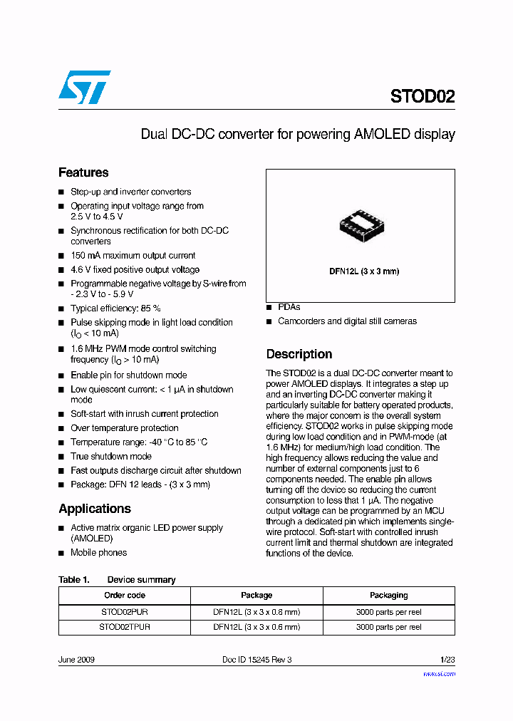 STOD02PUR_457992.PDF Datasheet