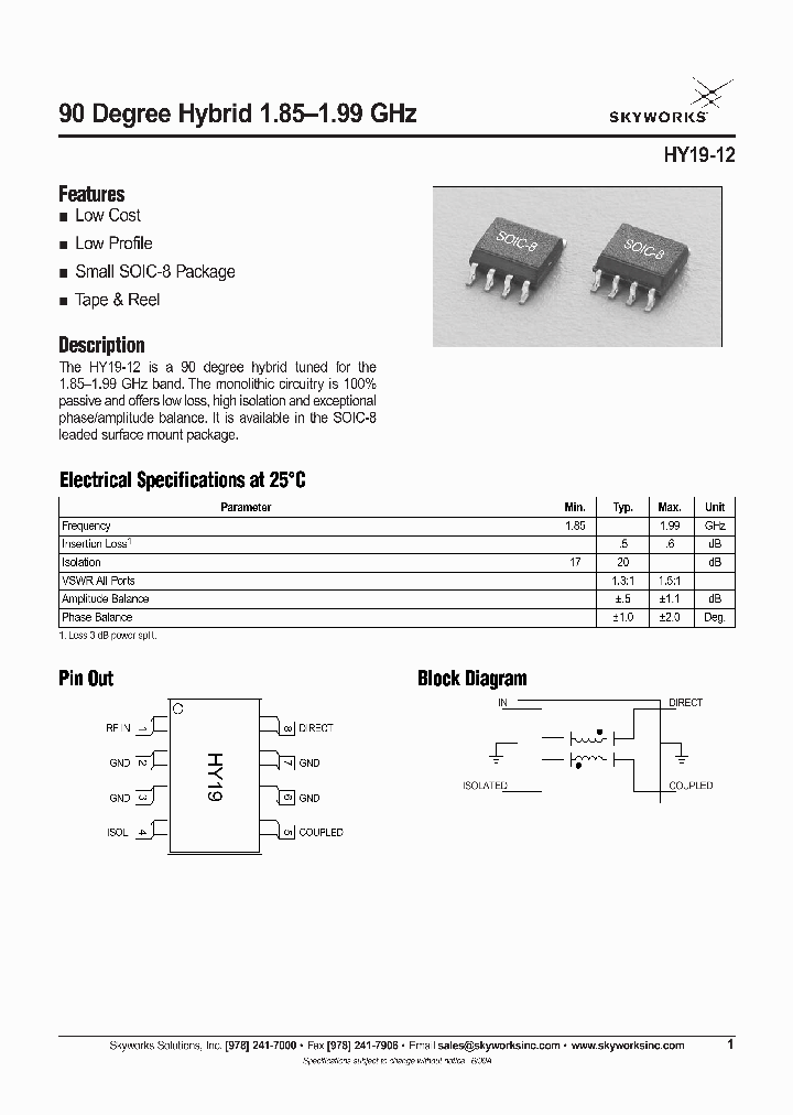 HY19-12_440606.PDF Datasheet