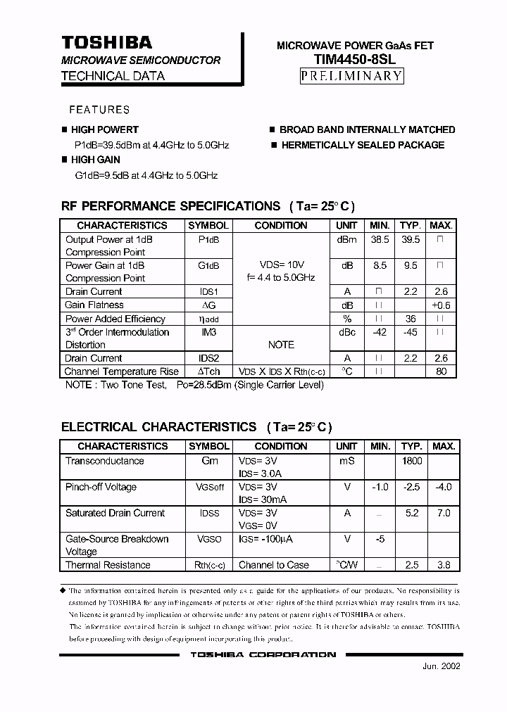 TIM4450-8SL_462036.PDF Datasheet