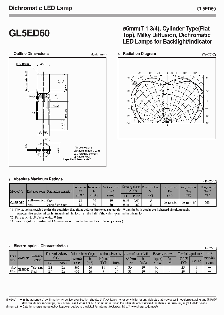GL5ED60_465794.PDF Datasheet