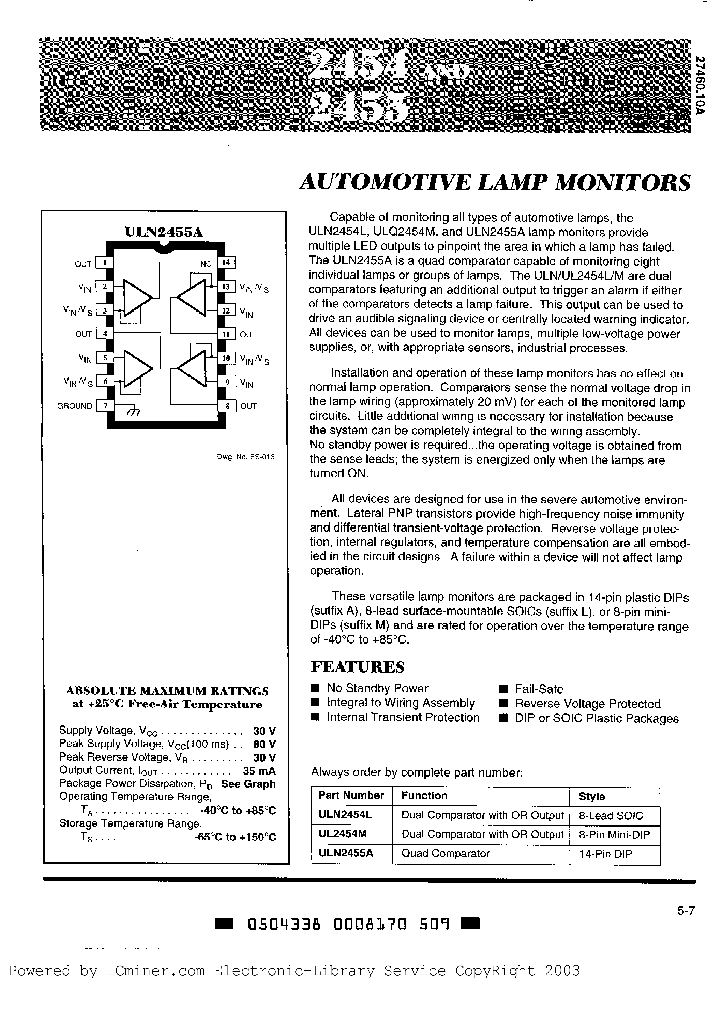 ULN2454L_468846.PDF Datasheet