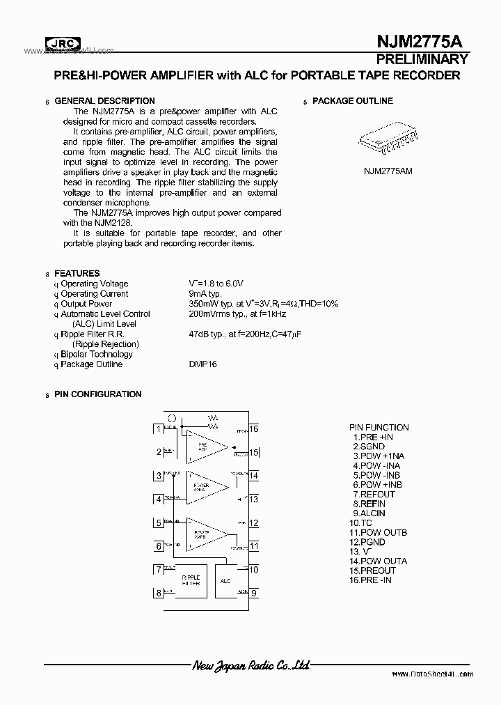 NJM2775A_422078.PDF Datasheet