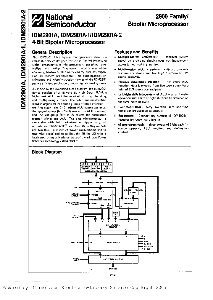 IDM2901AJM883_470327.PDF Datasheet