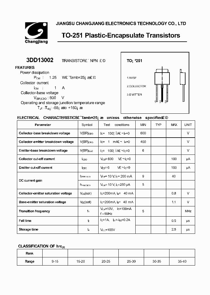 3DD13002-TO-251_472348.PDF Datasheet