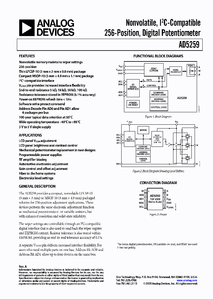 AD5259BCPZ50-R7_473292.PDF Datasheet
