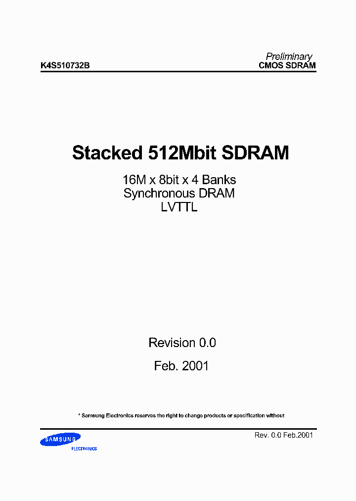 K4S510732B-TC1L_474085.PDF Datasheet