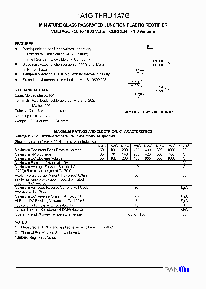 1A1G_451097.PDF Datasheet