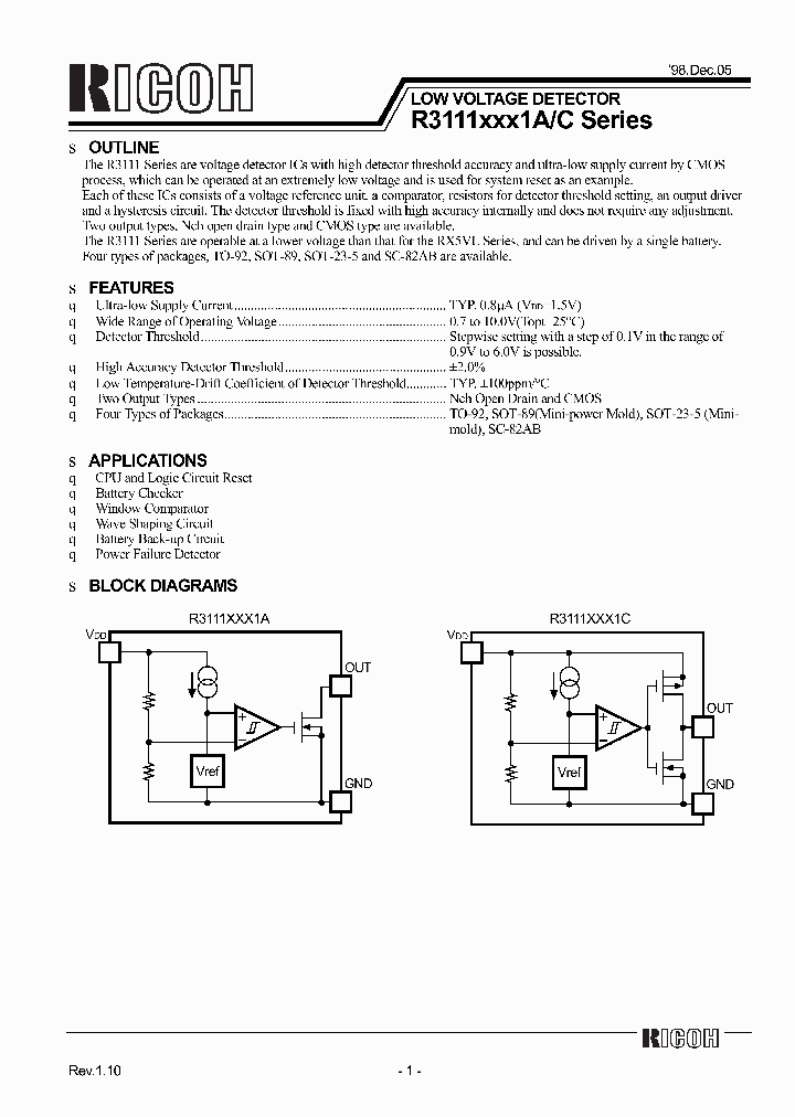 R3111Q231C_801870.PDF Datasheet