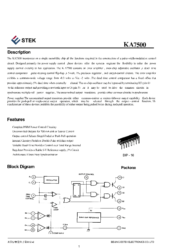 KA7500_474382.PDF Datasheet