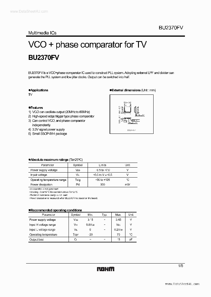 BU2370FV_422705.PDF Datasheet