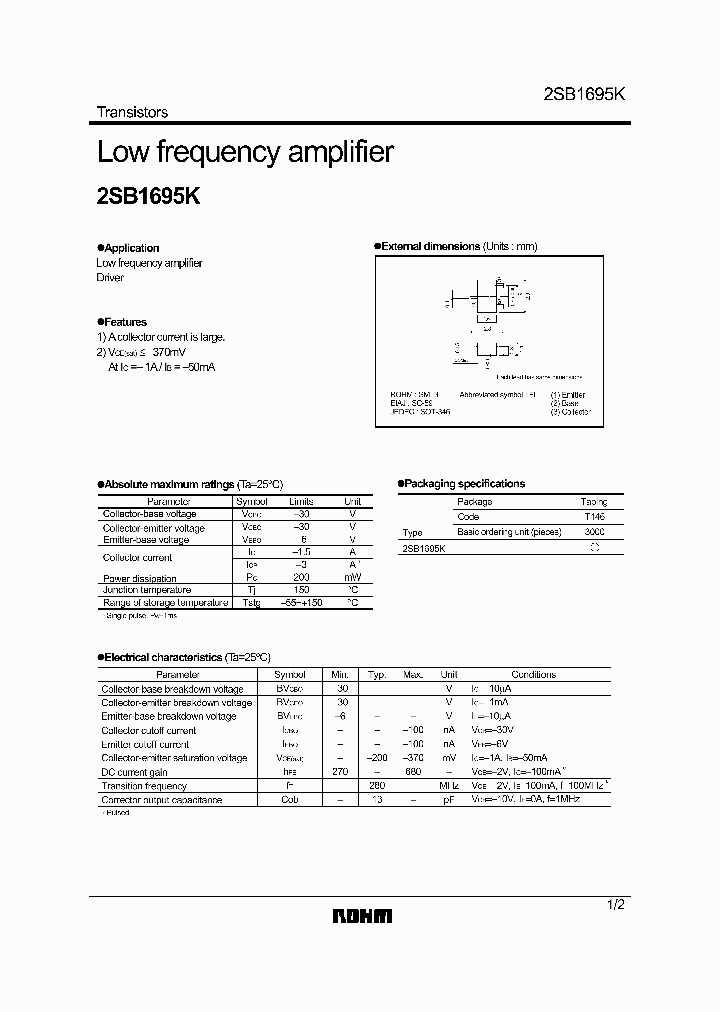 2SB1695K_452411.PDF Datasheet