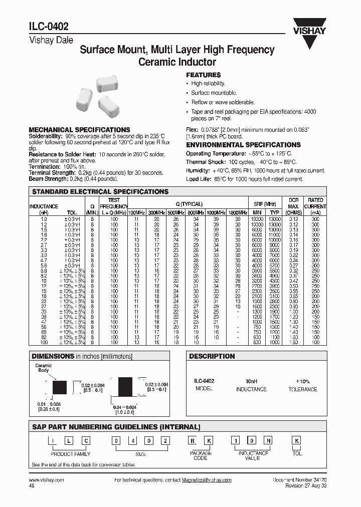 ILC-0402_453198.PDF Datasheet