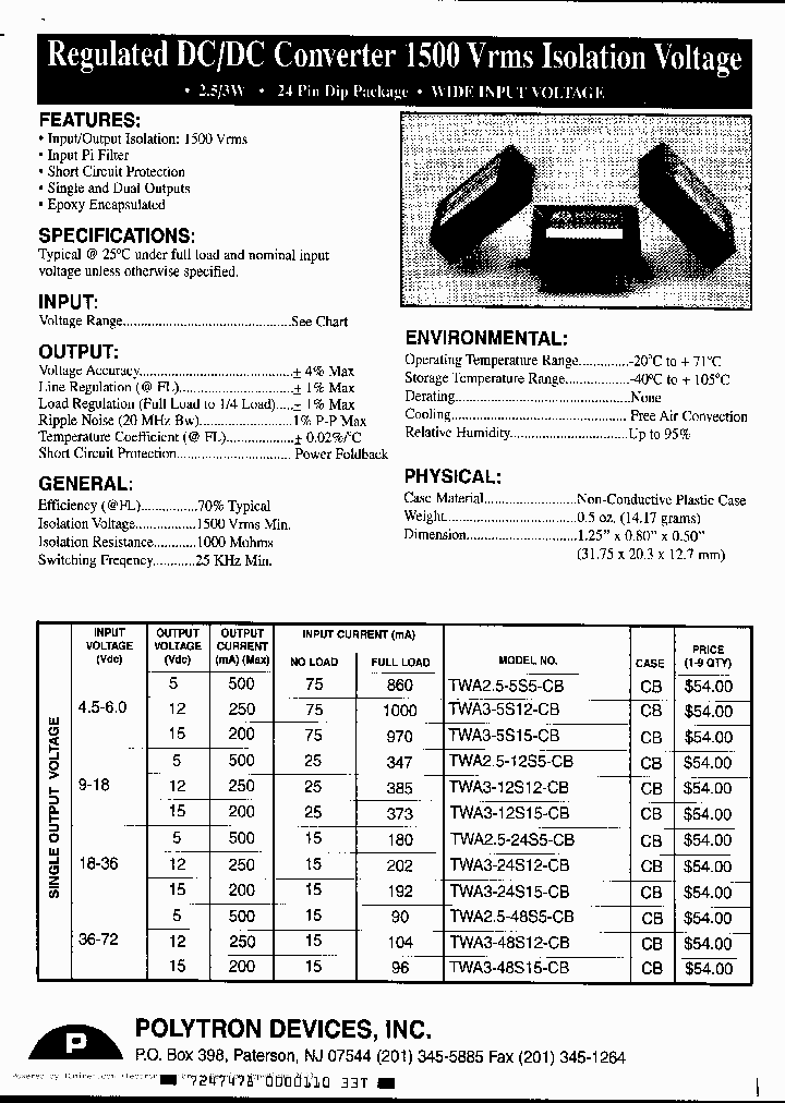 TWA3-5-12CB_474829.PDF Datasheet