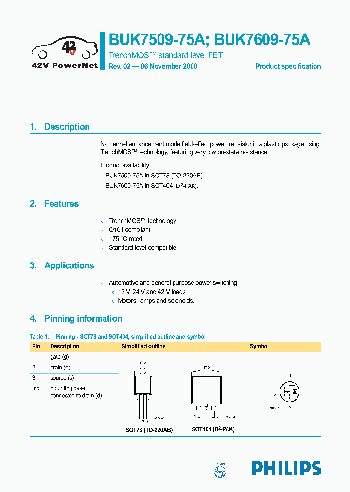 BUK7609-75A_478333.PDF Datasheet