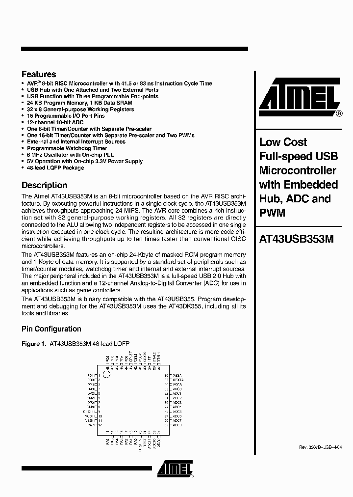 AT43USB353M-AC_479497.PDF Datasheet