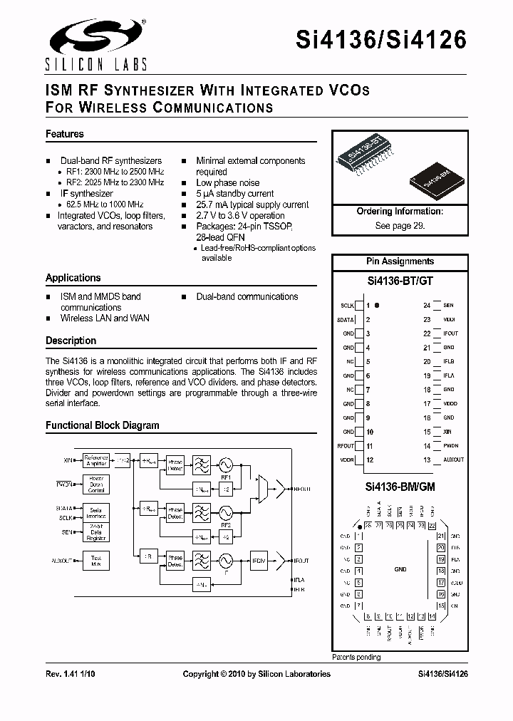 SI4136-EVB_479822.PDF Datasheet