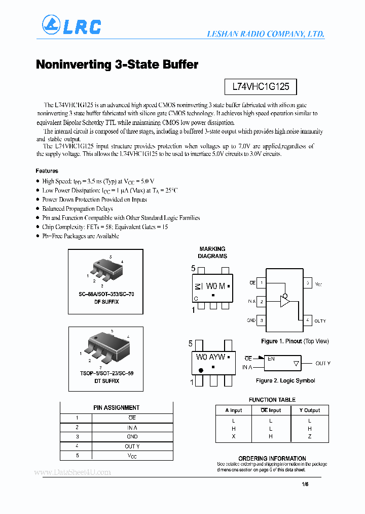L74VHC1G125_426305.PDF Datasheet