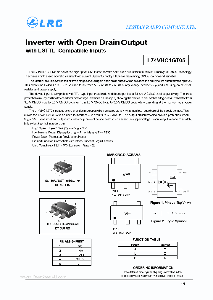 L74VHC1GT05_426316.PDF Datasheet