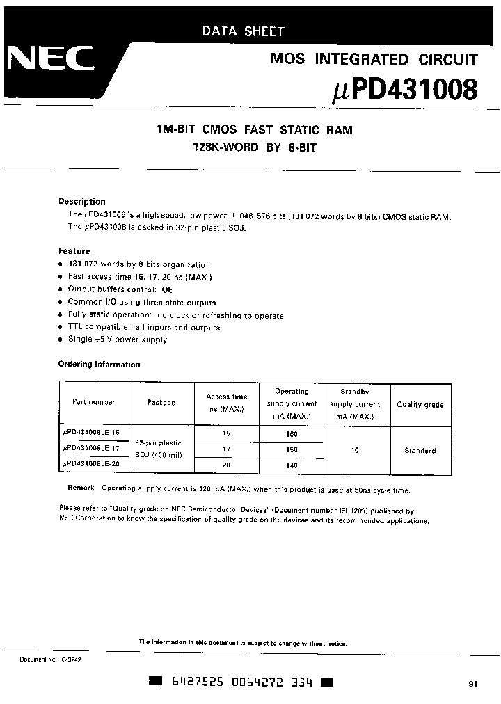 UPD431008LE-15_482095.PDF Datasheet