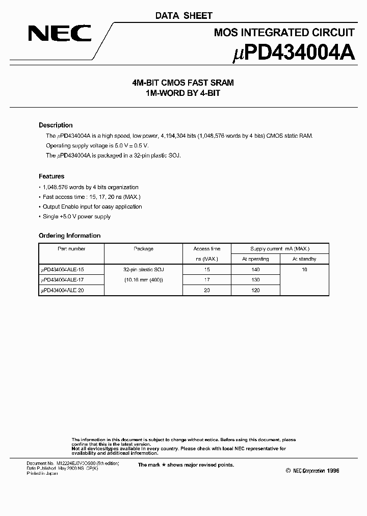 UPD434004ALE-15_482101.PDF Datasheet