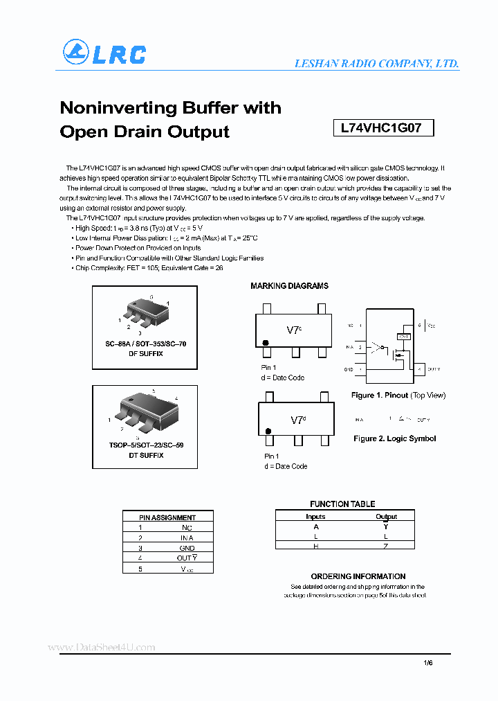 L74VHC1G07_426302.PDF Datasheet