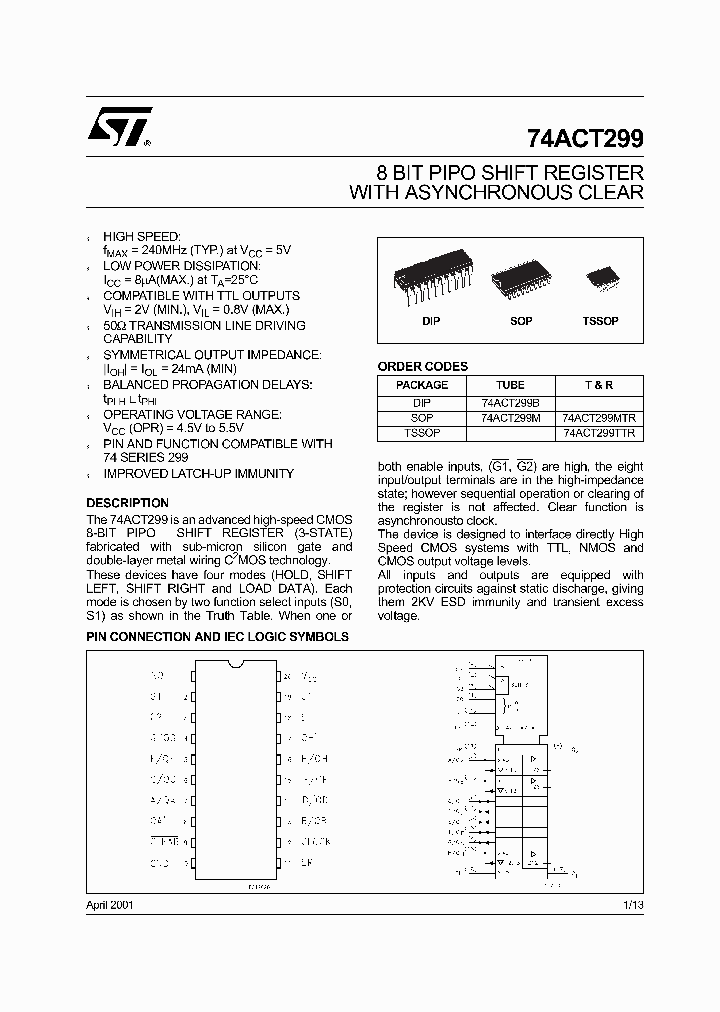 74ACT299B_468739.PDF Datasheet