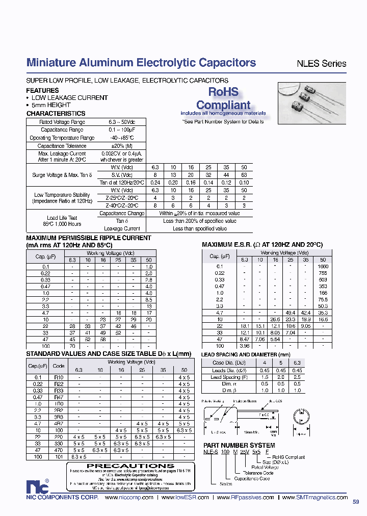 NLE-S100M104X5F_483432.PDF Datasheet