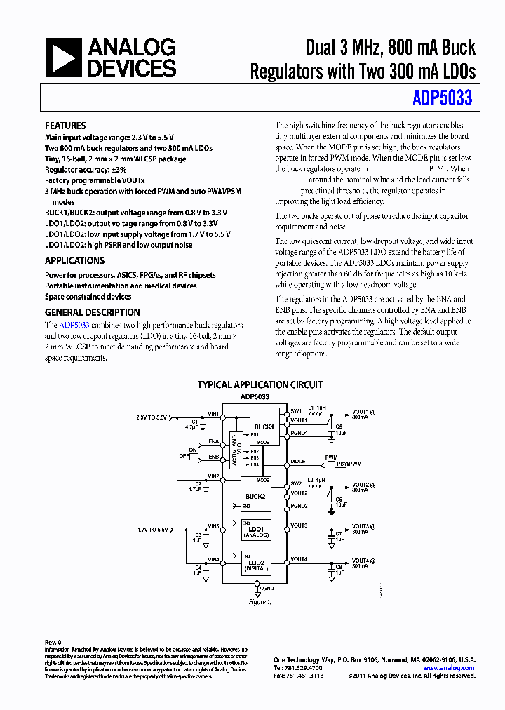 ADP5033_820352.PDF Datasheet